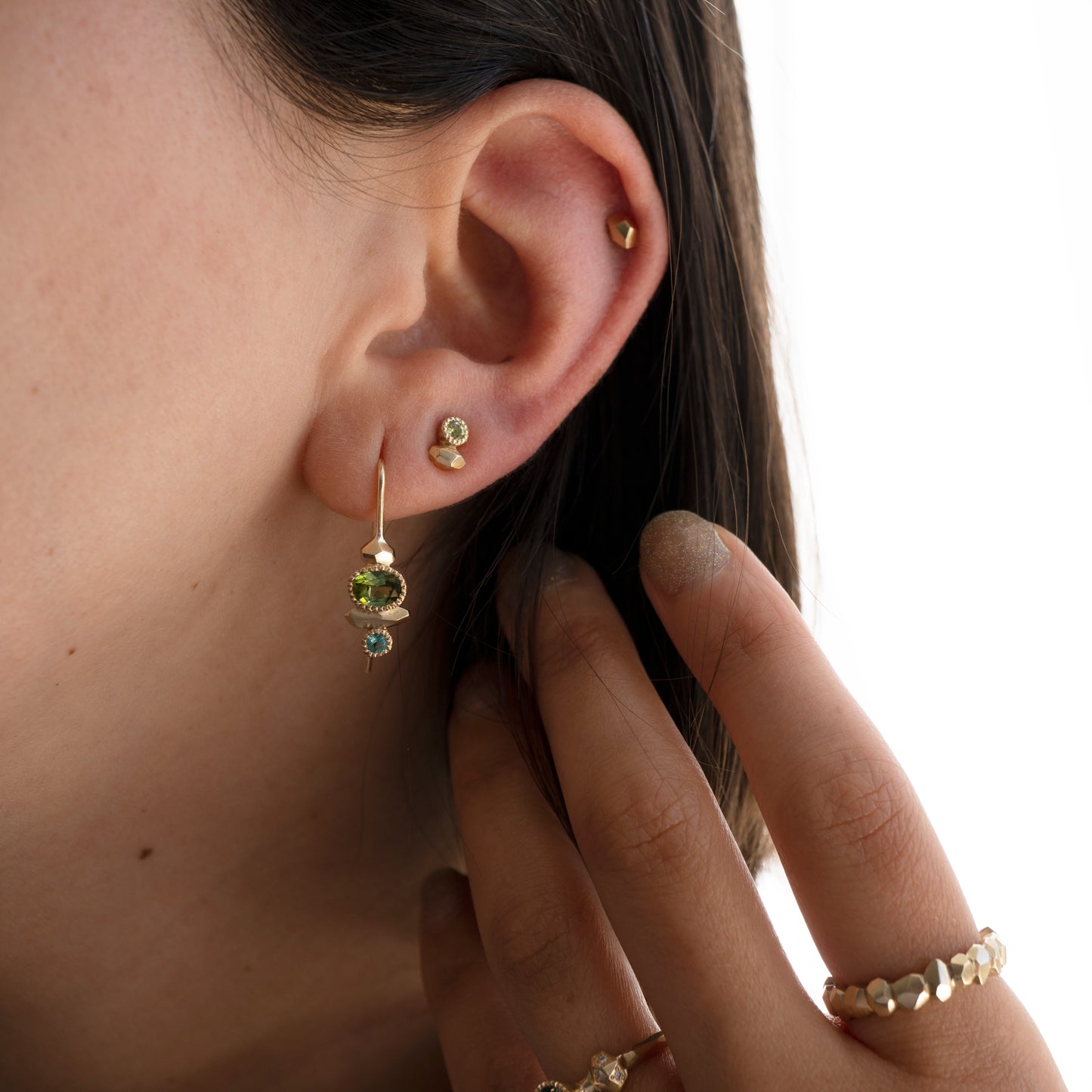 Gea Duo Mini Studs
