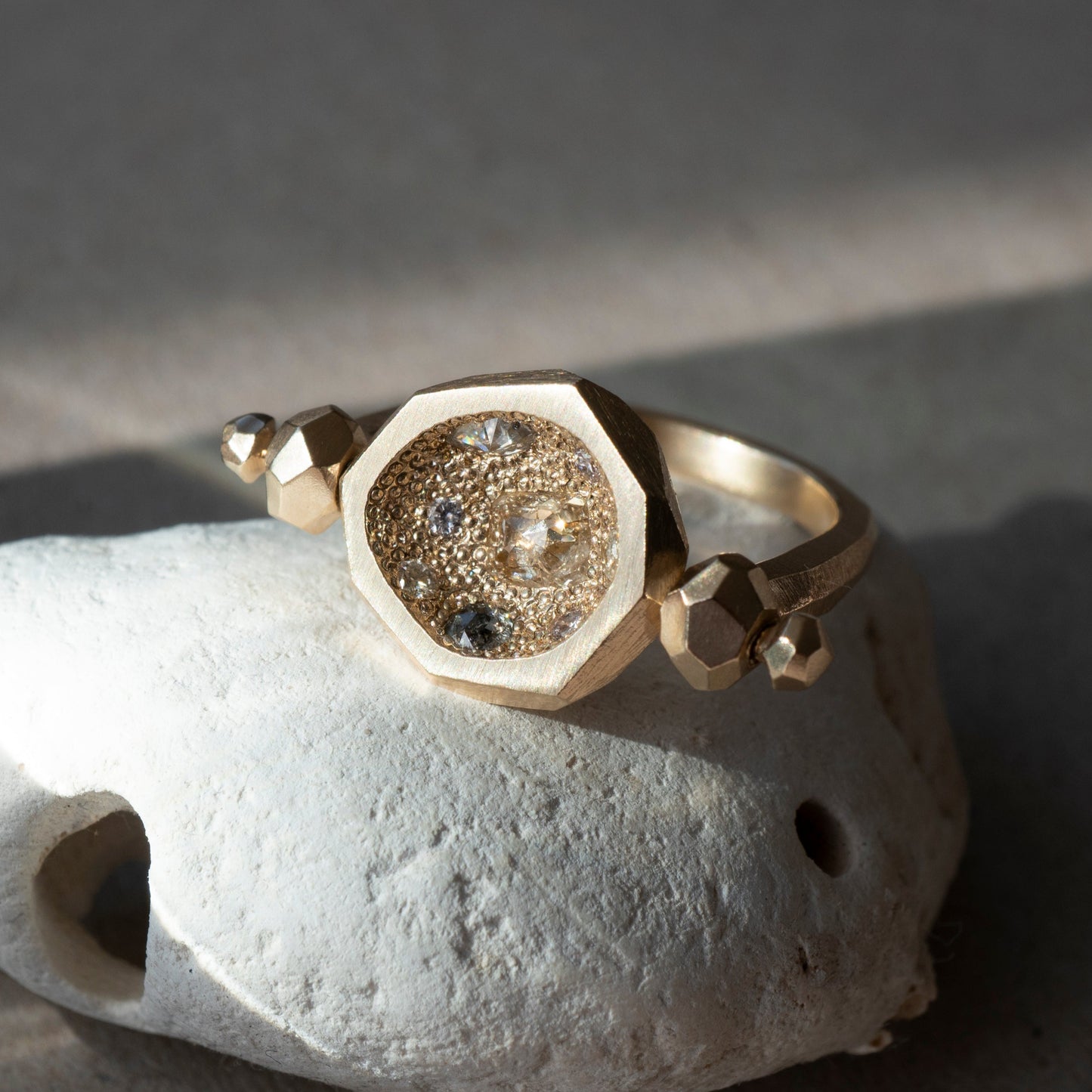 Evolving Geoda Art Ring