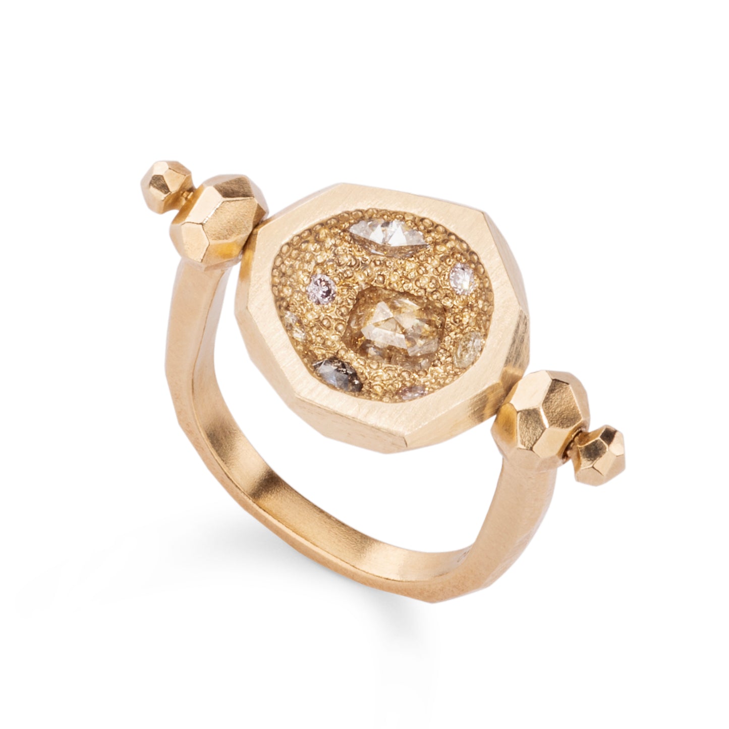 Evolving Geoda Art Ring