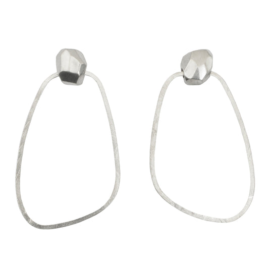 Gea Earrings with Hoops