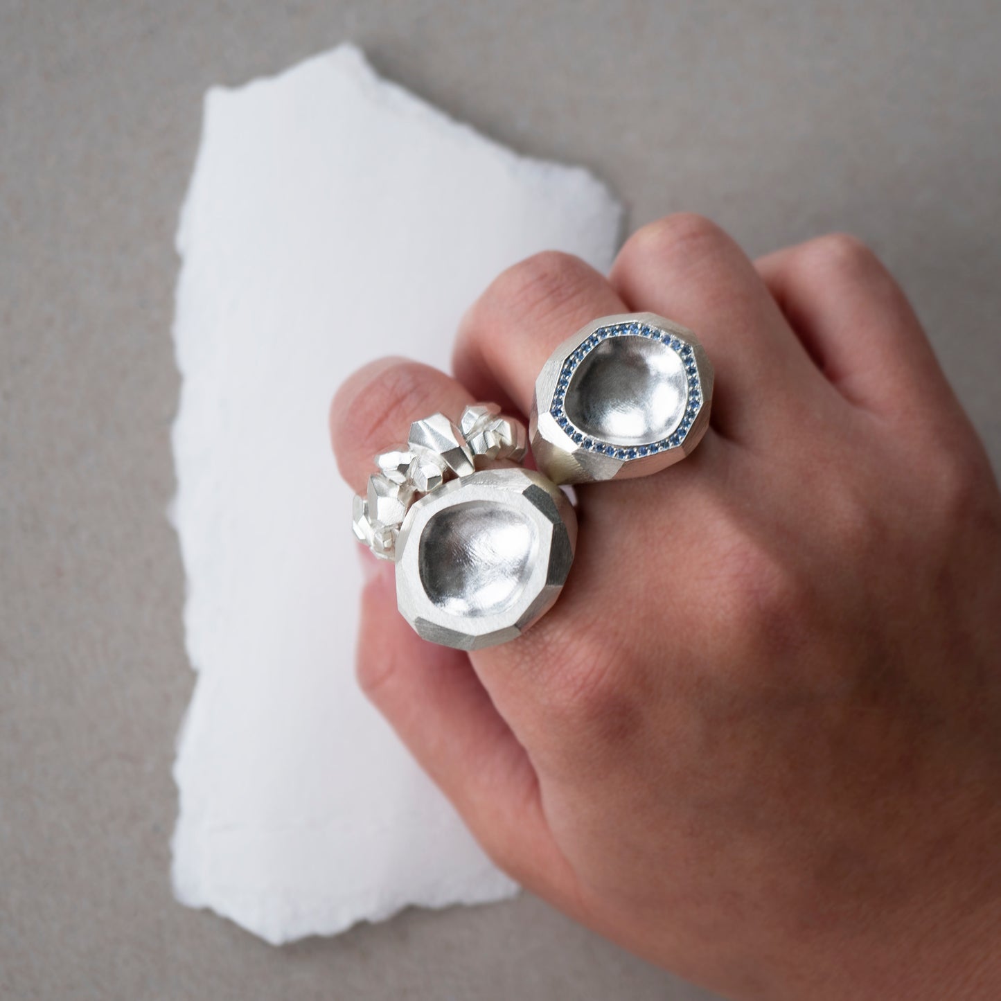 Geoda Statement Ring